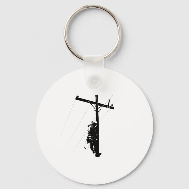 Lineman Keychain Nyckelring (Framsida)