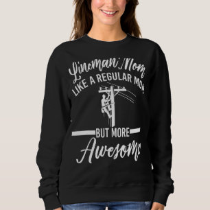 Lineman Mamma Apparel Cute Linemen Mammor Design T Shirt