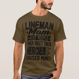 Lineman Mamma Shirt Lineman Mamma Herose T