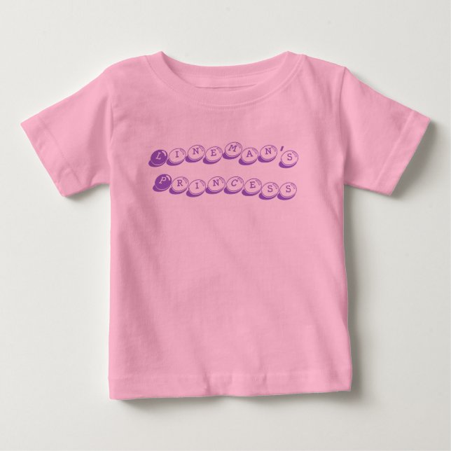 Lineman's Princess Tee Shirt (Framsida)