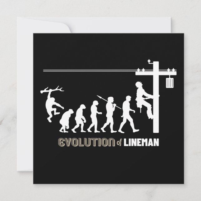 Linemans utveckling kort (Framsida)