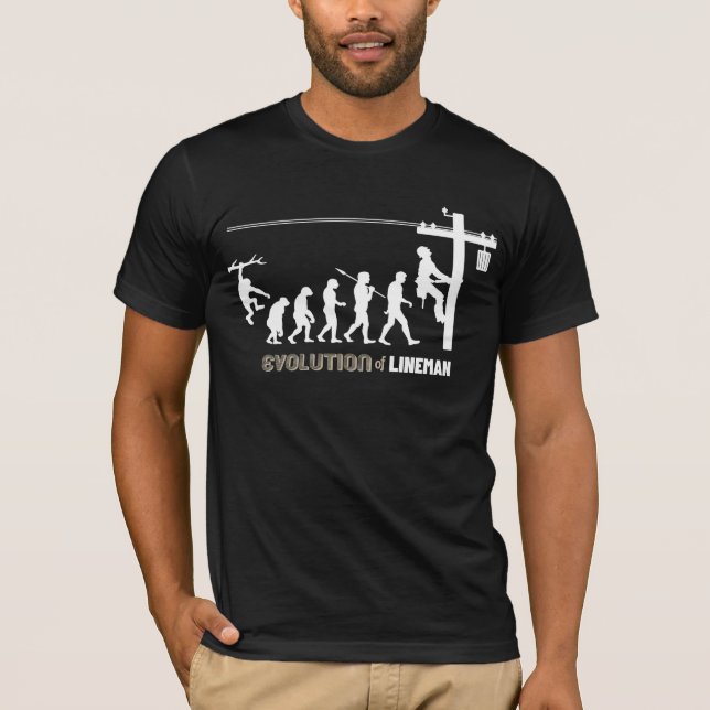 Linemans utveckling t shirt (Framsida)