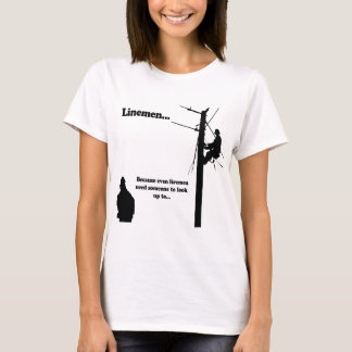 Linemen eftersom t shirt