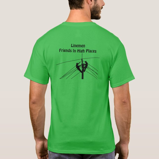 Linemen High T Shirt (Baksida)