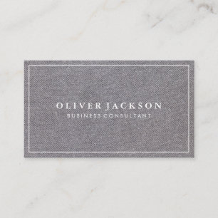 Linen Background Visitkort