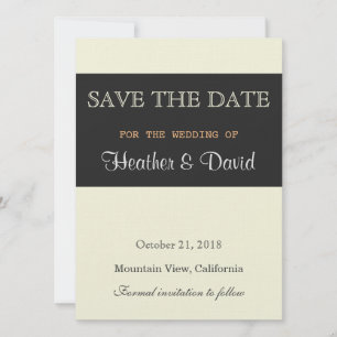 Linen Beige Grått Spara datuminbjudan Spara Datumet