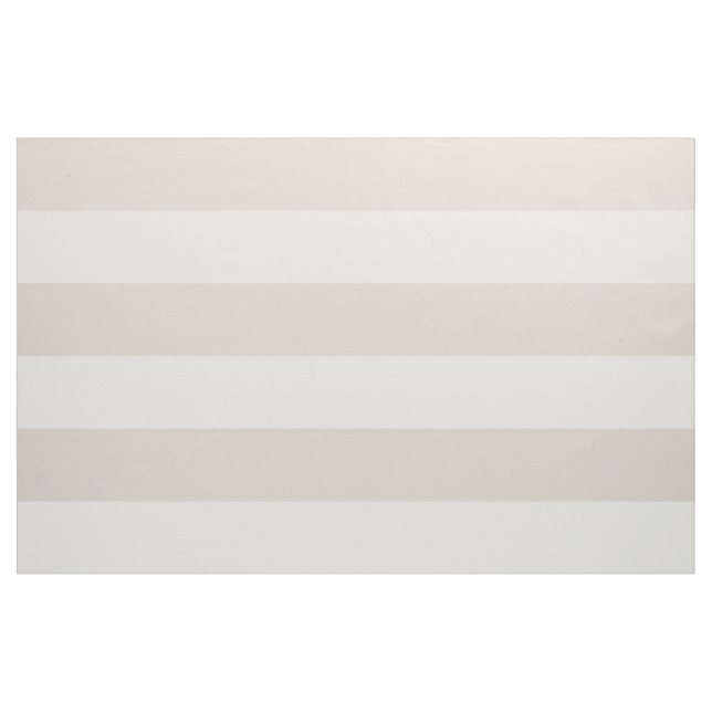 Linen Beige och Ivory Wide Rand Large  Tyg (Yard)