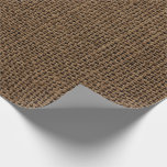 Linen Brown Maroon Coffee Bröllop Möhippa Presentpapper<br><div class="desc">Minsta känsliga linne struktur för många tillfälle som rustik möhippa eller bröllop.</div>