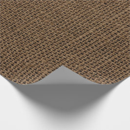Linen Brown Maroon Coffee Bröllop Möhippa Presentpapper