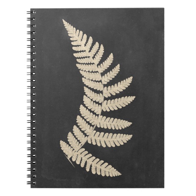Linen Fern Anteckningsbok (Framsidan)