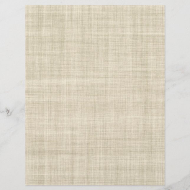 Linen Letterhead (Pappert papper) (Framsida)