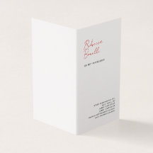 Linen Modern Minimalist Professionell Calligraphy