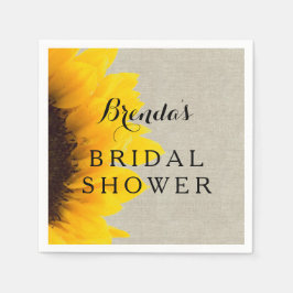 Linen Solros | Möhippa Pappra blöjor Pappersservett