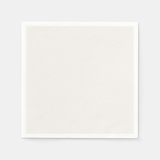 Linen White, off-White Pappersservett (Framsidan)