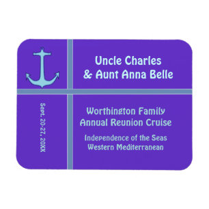 Liner Anchor Lila Cabin Door Marker Magnet