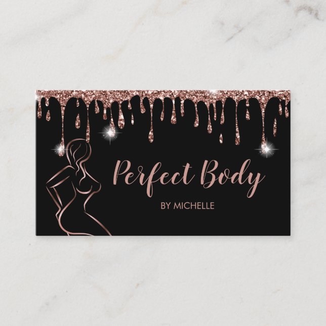 Linergie Waist Trainer Drift av kroppsskulptering Visitkort (Framsida)