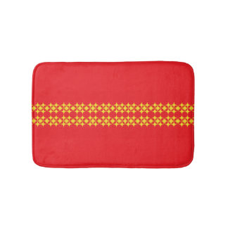 Lines of Stars Bath Mat Badrumsmatta