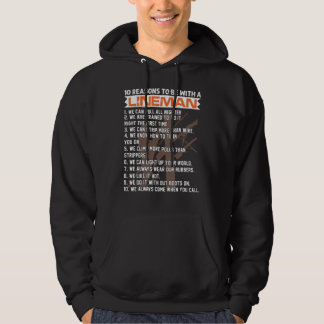 Lineworking 10 skäl till att vara med en Lineman E Hoodie
