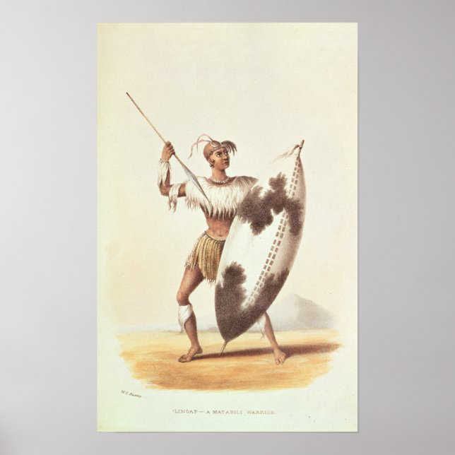 Lingap, en Matabili Warrior Poster (Framsidan)