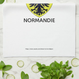 Linge de cuisine - blason de L'Aigle - Normandie Kökshandduk
