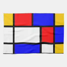 Linge maison style Mondrian Kökshandduk