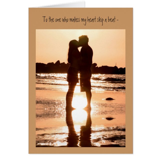 Linger-kort Hälsningskort (Framsidan)