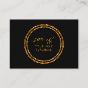 Lingerie Boutique Svart Och Guld Rabattkupong Rabattkort