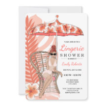 Lingerie Dusch Rödhårig Brud