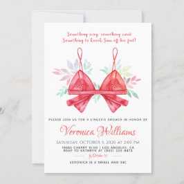 Lingerie Inbjudningskort för möhippan