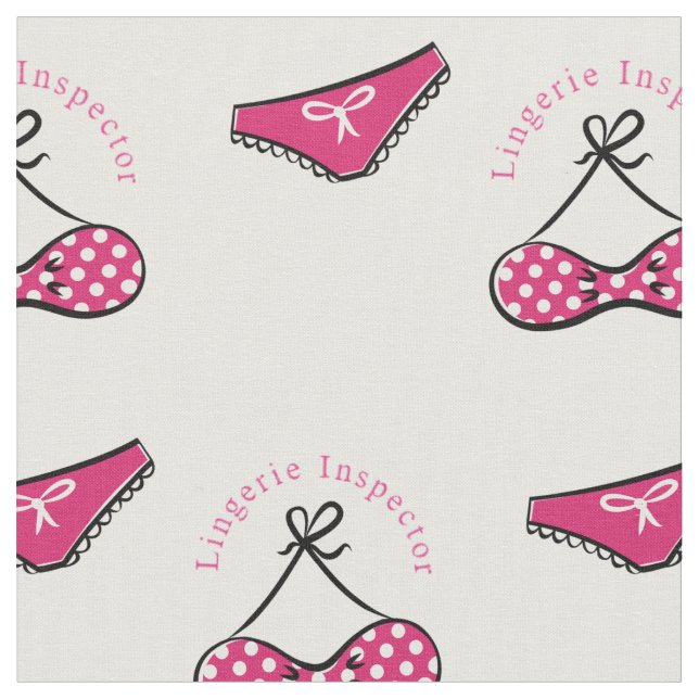 Lingerie Inspection Thunder_Cove Tyg (Närbild)