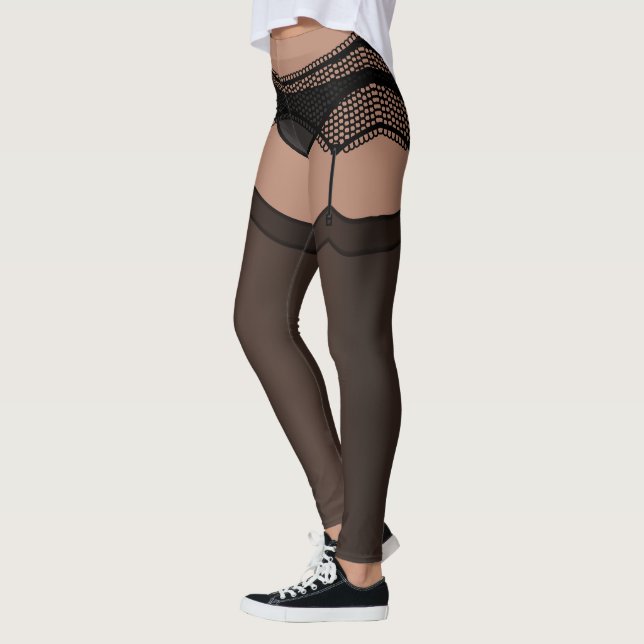 Lingerie Leggings Stockings Costume Byxor (Vänster)