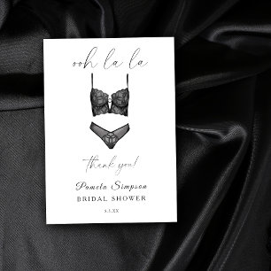Lingerie Möhippa Bachelorette Tack Kort