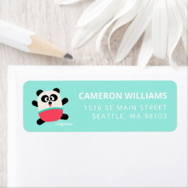 Lingokider med Elliot Returadress Etikett