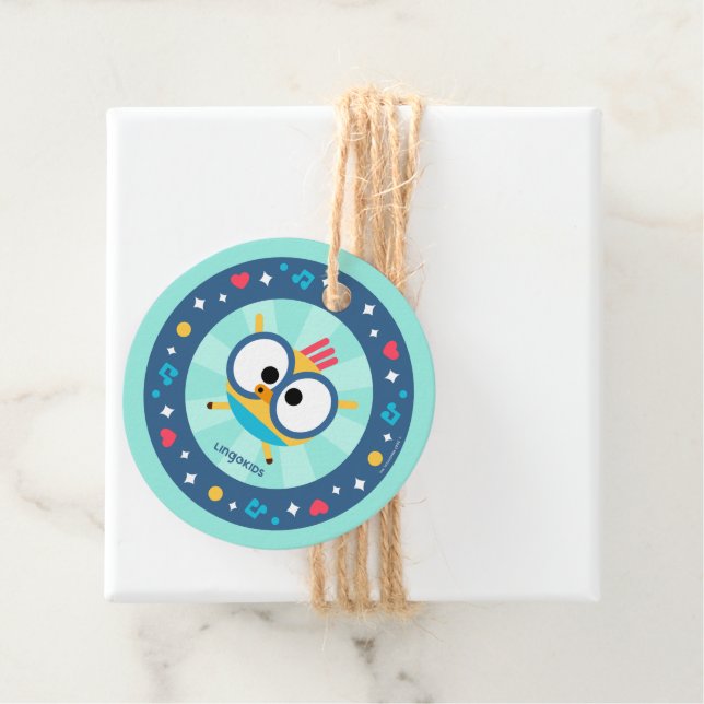 Lingokids Party med Billy Gåvor Etiketter (På plats)