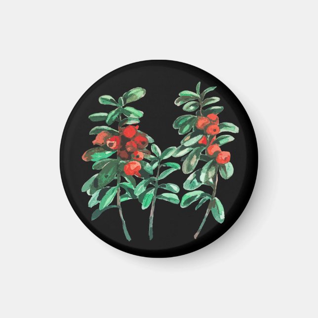 Lingonberry Magnet (Framsidan)