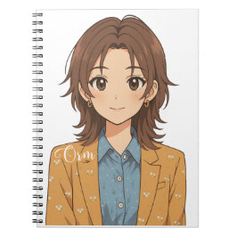 LingOrm, Orm Kornaphat Anime Illustration Anteckningsbok