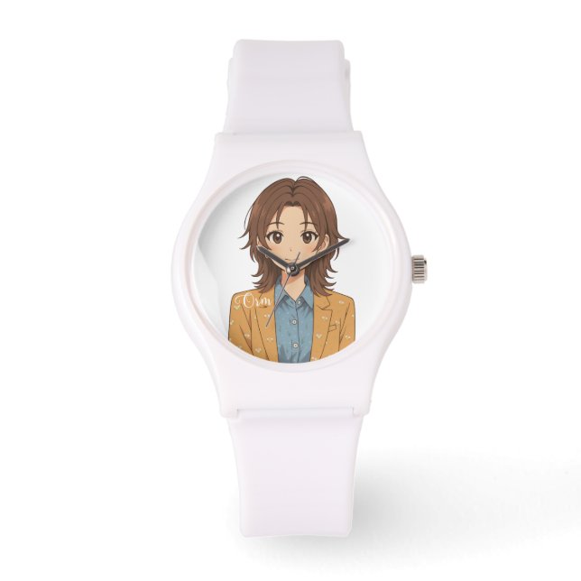 LingOrm, Orm Kornaphat Anime Illustration Armbandsur (Framsida)