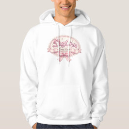 LingOrm Sedan 2024 Coquette Bandmärke Hoodie