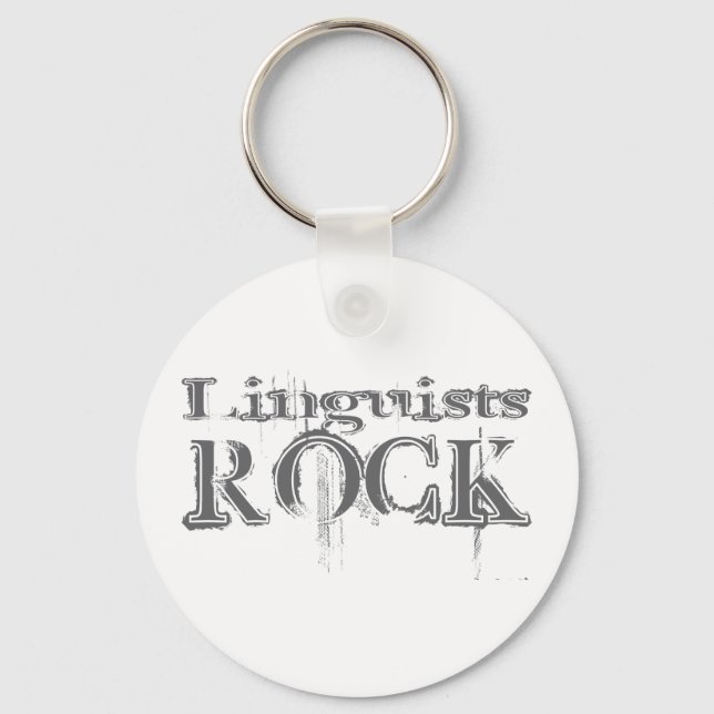 Linguister Rockar Nyckelring (Framsida)