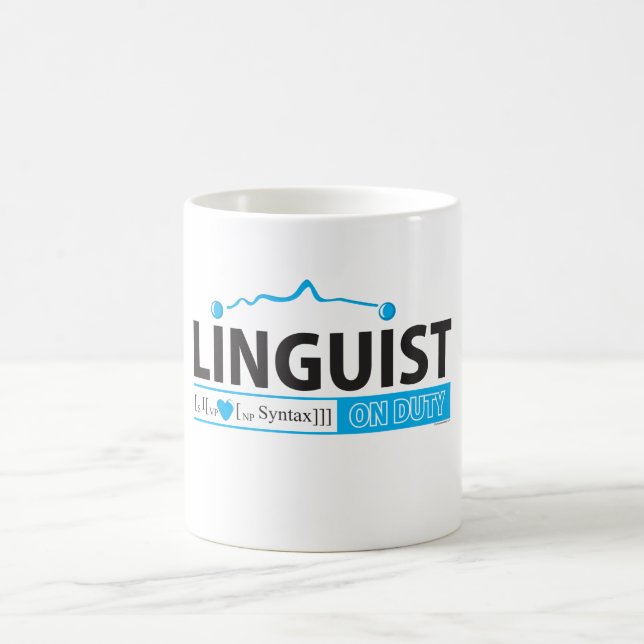 Lingustics mugg (Center)