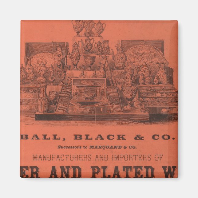 Lining Coltons amerikanska Atlas Magnet (Framsidan)