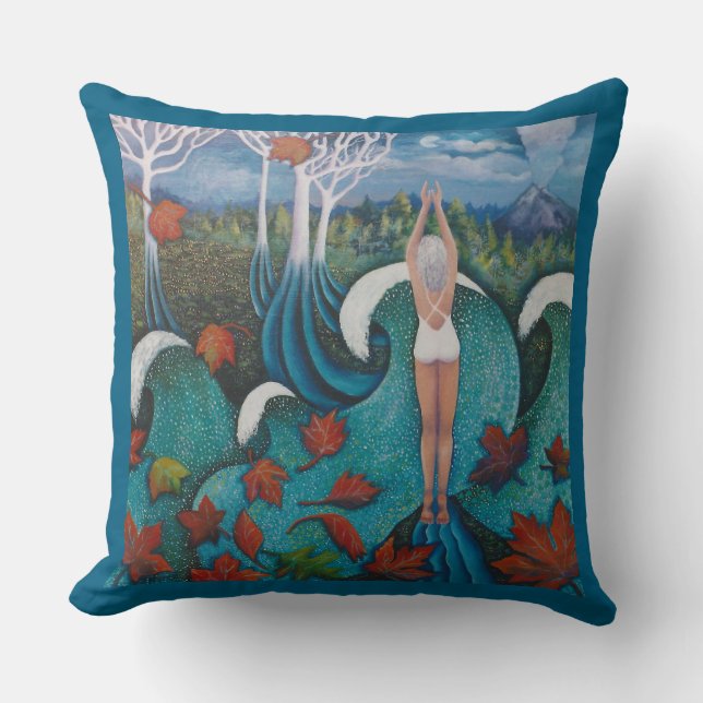 Lining Up With The Moon Kudde (Framsida)