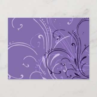 Linjär dansvykort vykort