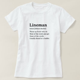Linjär ordlistedefinition t shirt