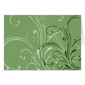 Linjärt Dance Card OBS Kort