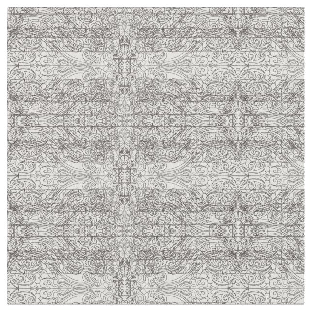 Linjärt geometriskt tyg (Närbild)