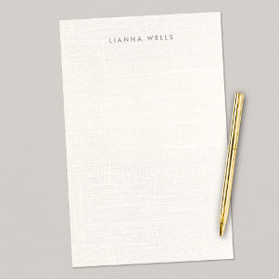 Linje för minimal Personlig för elegant (bild) Brevpapper