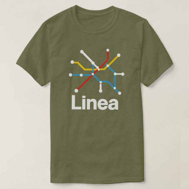 Linje T Shirt (Design framsida)
