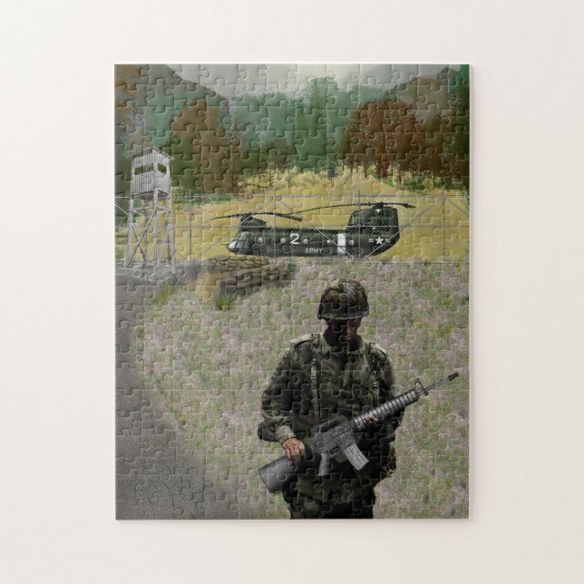 Linje Torn Pussel (Vertikal)