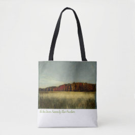 Linje Träd under hösten - Artist - Shaw Foundation Tygkasse